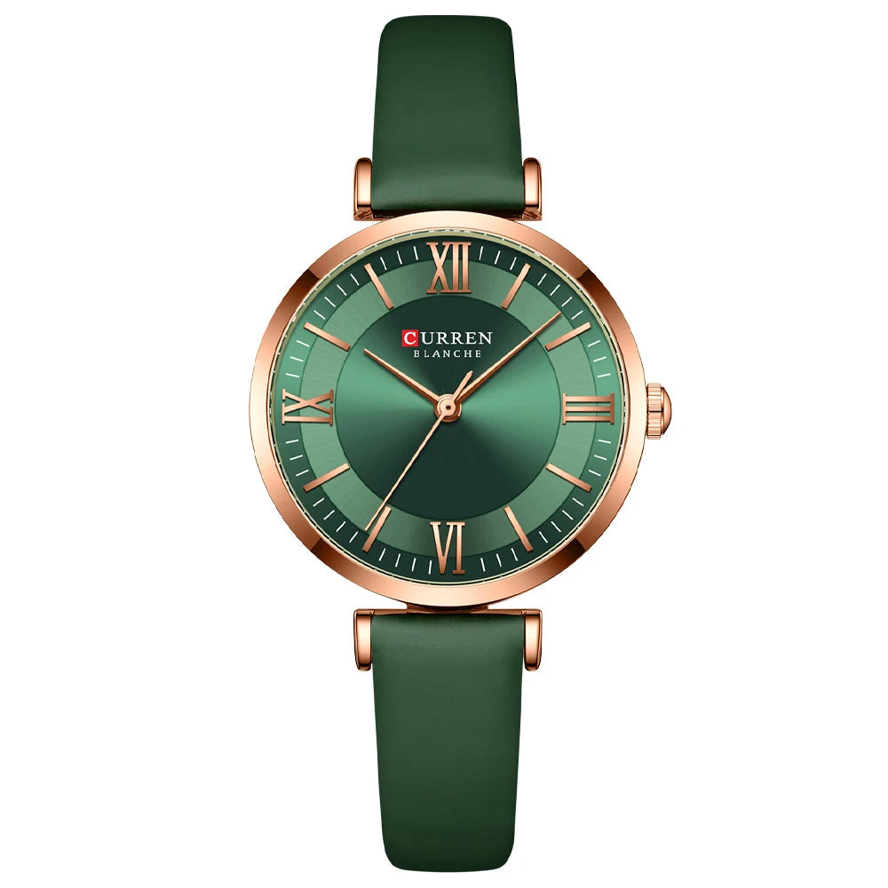 Montre Femme CURREN – Bracelet Cuir Élégant