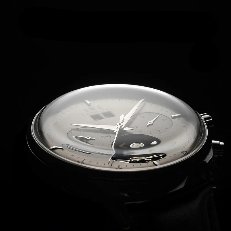 Montre Homme - Un luxe en cuir avec un système automatique