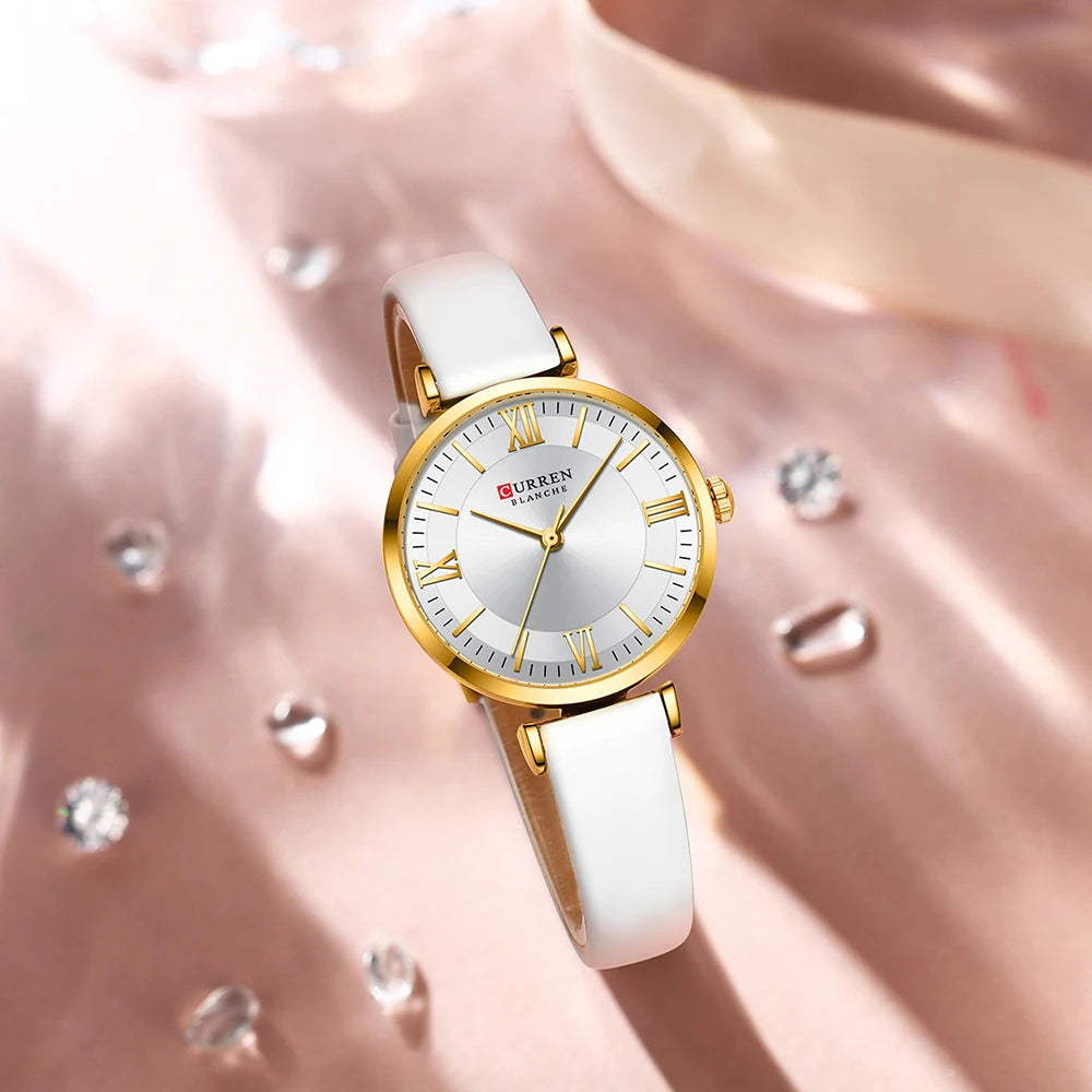 Montre Femme CURREN – Bracelet Cuir Élégant