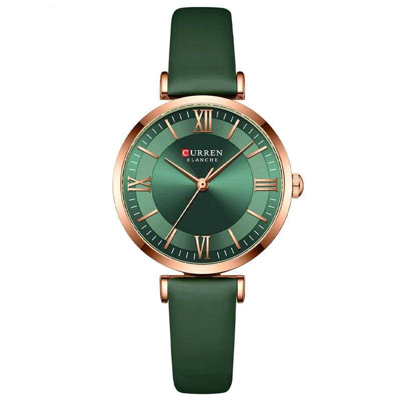 Montre Femme CURREN – Bracelet Cuir Élégant