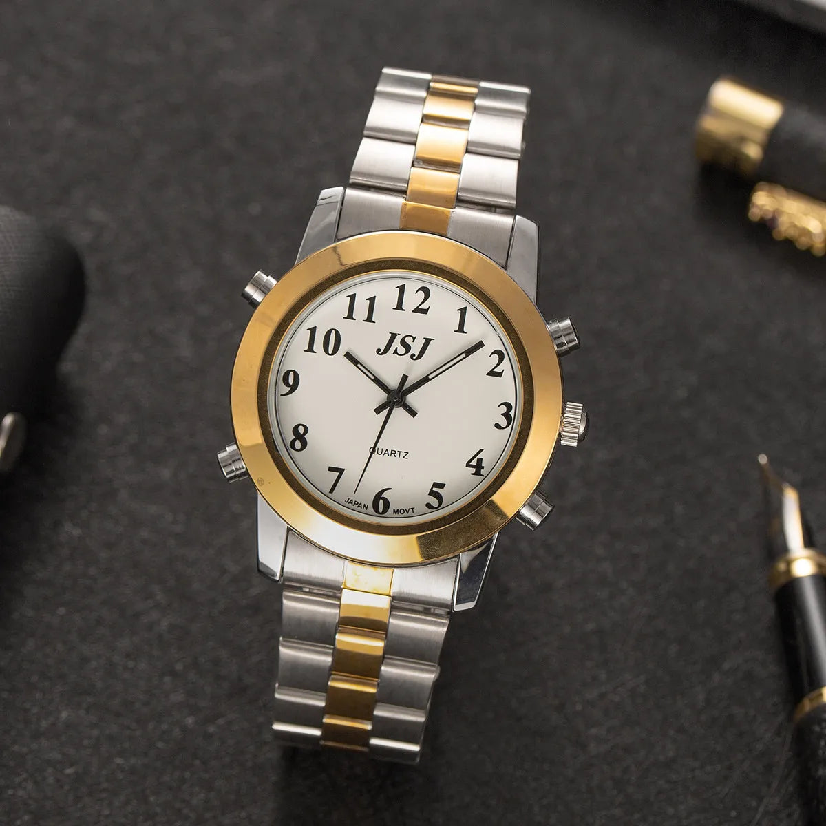 Montre Parlante Analogique – Alarme et Annonce en Français