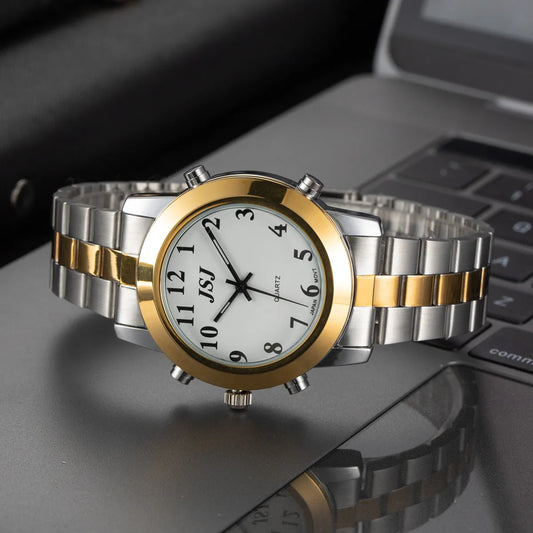 Montre Parlante Analogique – Alarme et Annonce en Français