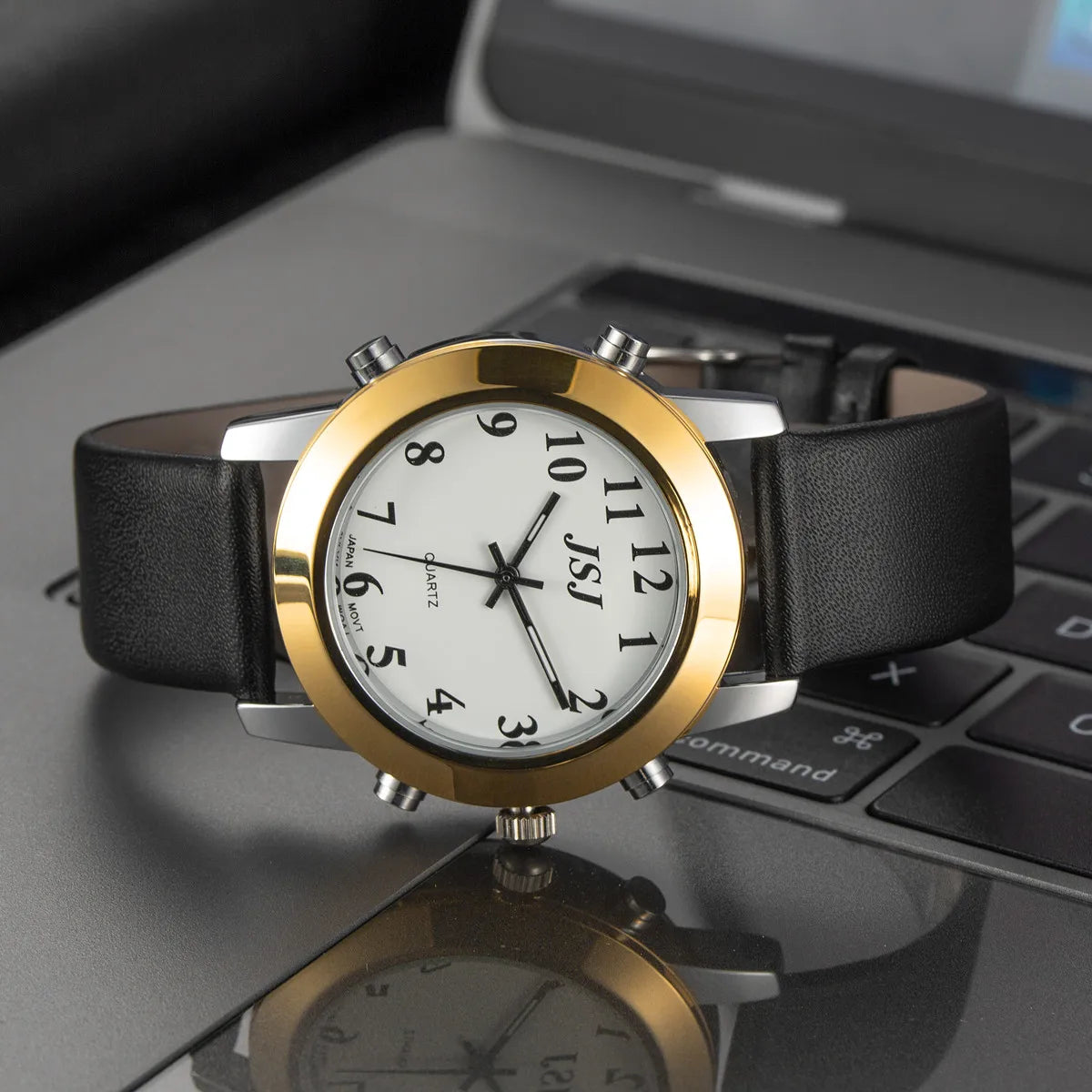 Montre Parlante Analogique – Alarme et Annonce en Français