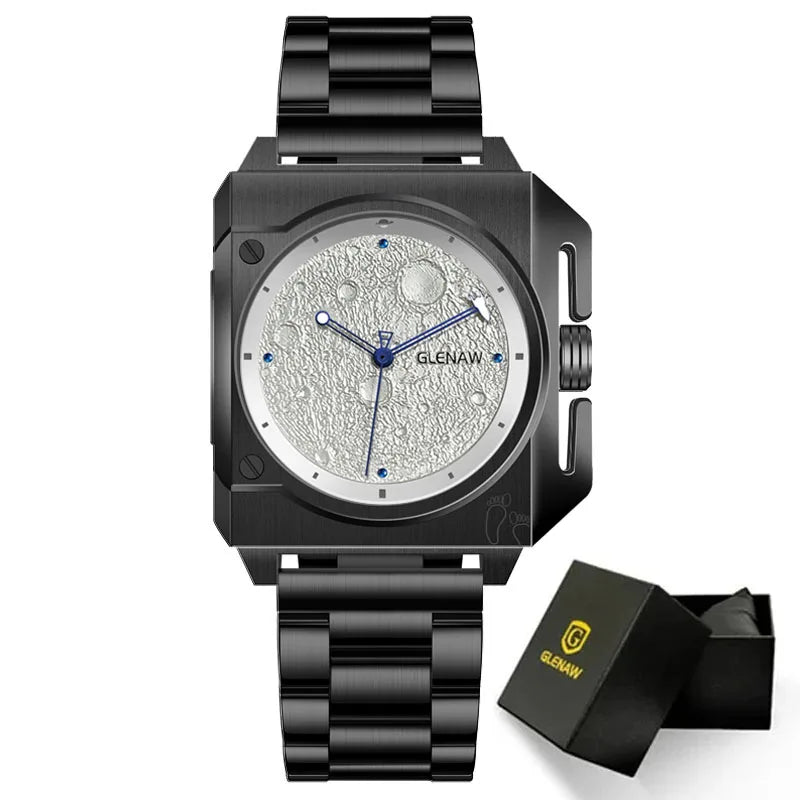 Montre homme - Cadran de lune
